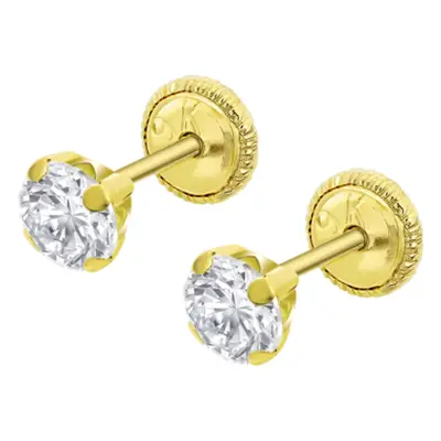 Pendientes De Bebé Lg00083/5 Oro 9k