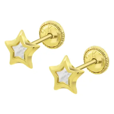 Pendientes De Bebé Estrella Lg00031/5 Oro 9k