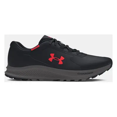 Zapatillas de running Under Armour Bandit Trail 3 para hombre Negro / Negro / Racer Rojo 42