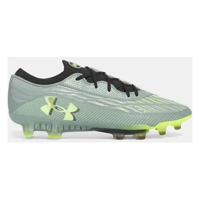 Botas de fútbol Under Armour Magnetico Elite 4 FG para hombre Silica Verde / Silica Verde / High