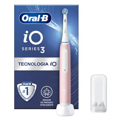 Oral-B iO 3 Cepillo Eléctrico rosa con 1 Recambio