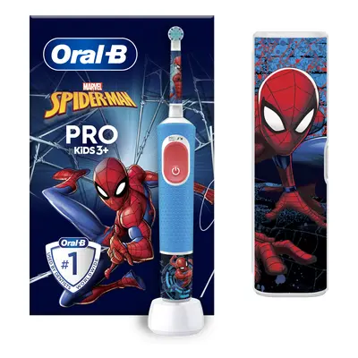 Oral-B Pro Kids Spiderman Cepillo Eléctrico con 1 Recambio