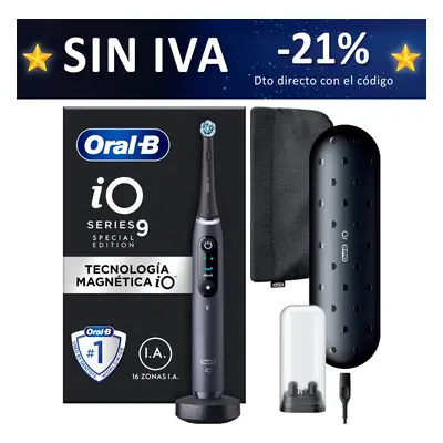 Oral-B iO 9 Cepillo Eléctrico Edición Especial negro con 1 Recambio