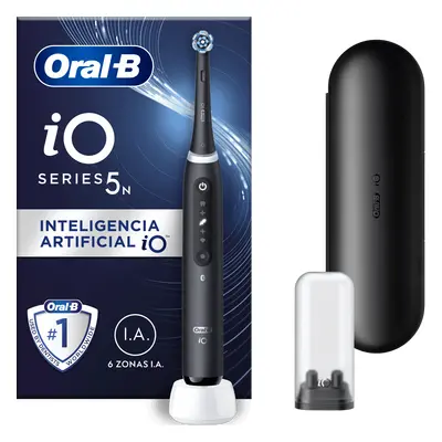 Oral-B iO 5 Cepillo Eléctrico negro con 1 Recambio