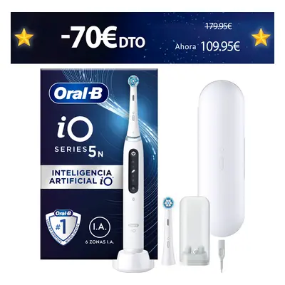 Oral-B iO 5 Cepillo Eléctrico blanco con 1 Recambio