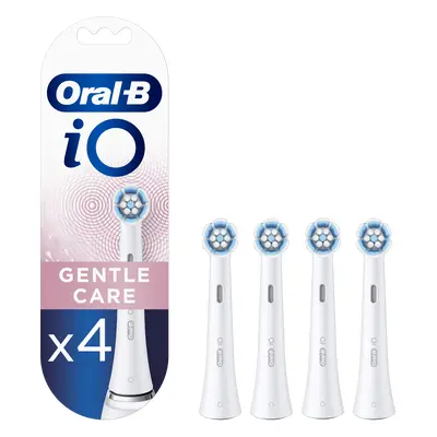 Oral-B iO Recambios Gentle Care en Blanco- Pack de 4