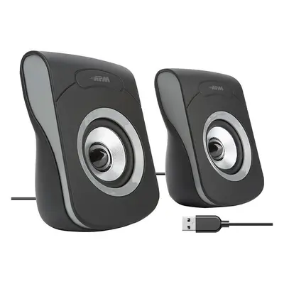 DUO DE ALTAVOCES PARA PC USB 2.0 CON CABLE APM