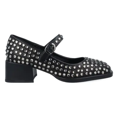 Noa Harmon mujer mocasines bailarinas con tacon Cherie 9843–0006 negro, 37 / Negro