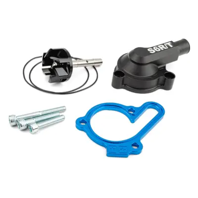 Bomba de Agua Gran Caudal + Tapa Stage6 R/T Derbi E3/4 Azul