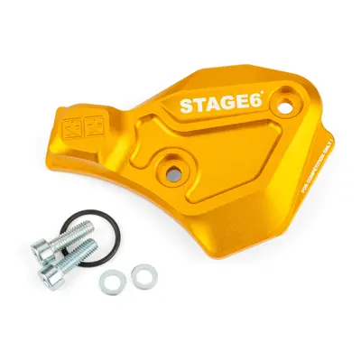 Tapa Bomba de Aceite AM6 Stage6 Aluminio Amarillo