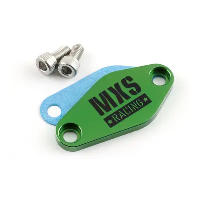 Tapa de Cierre de Bomba de Aceite MXS Racing Verde AM6 / Derbi