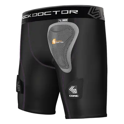 Shock Doctor core womens compression hockey short with pelvix protector coquilla