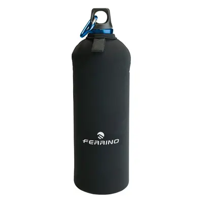 Ferrino alu drink lt 075 w/neoprene pouch cantimplora