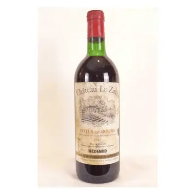 1983 - côtes de bourg - château le zara