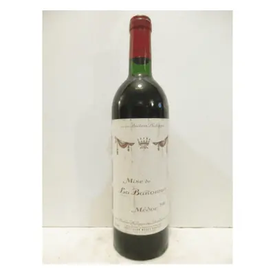 1986 - médoc - mise de la baronnie baron philippe de rothschild