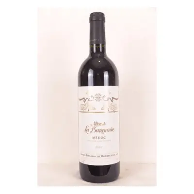 2002 - médoc - mise de la baronnie baron philippe de rothschild