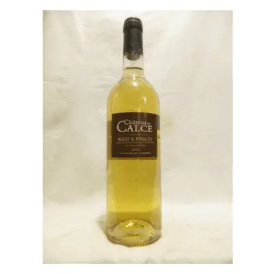 2010 - muscat de rivesaltes - château de calce - VD blanc - roussillon