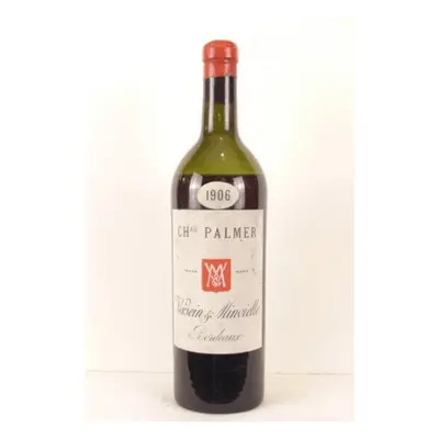 1906 - margaux - château palmer grand cru classé (bouteille soufflée mise versein et minvielle)