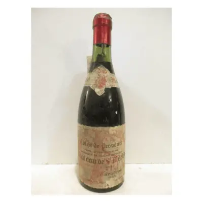 1949 - côtes de provence - château de saint-martin cru classé 37 cl