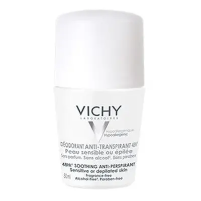 Vichy Anti Transpirante 48H Piel Sensible 50 ml Desodorante Roll On