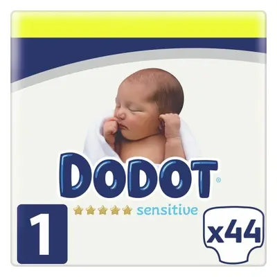 DTOS EXTRA!! Dodot Sensitive T1 44 und T-1, 2-5K 44 Uds Pañales Recién Nacido