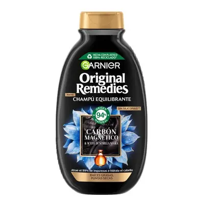 Garnier Original Remedies Carbón Magnético 300 ml Champú Equilibrante