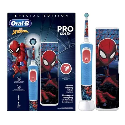 DTOS EXTRA!! Oral-B Oral-B Vitality Pro Kids Spider-Man 1 und Cepillo De Dientes Eléctrico