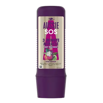 AUSSIE SOS 3 Minute Miracle Deep Repair 225 ml Tratamiento Nutritivo para el Cabello