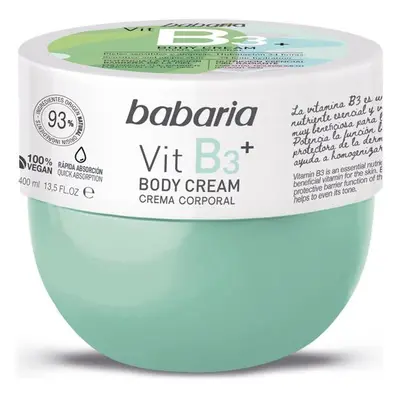 Babaria Body Cream Vitamina B3 400 ml Crema Corporal