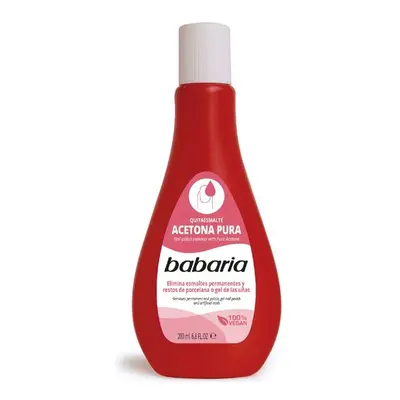 Babaria Acetona Pura 200 ml Quitaaesmaltes