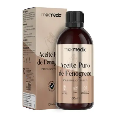 Aceite de Fenogreco Puro Prensado en Frío 100 ml - Fortalece el Cabello y Reafirma la Piel