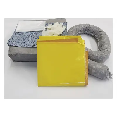 Juego de emergencia para fugas con estera impermeabilizante desechable, bolsa, estera impermeabi