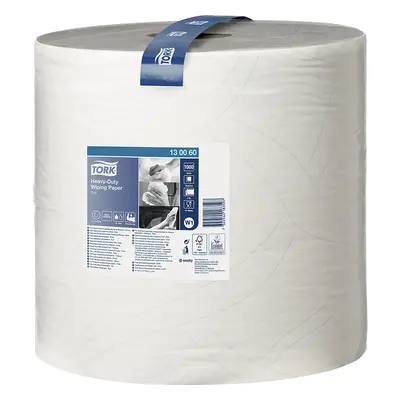 TORK Toallitas de papel extra fuertes, calidad TAD, 2 capas, blancas, UE 1 rollo, 1000 hojas/rol