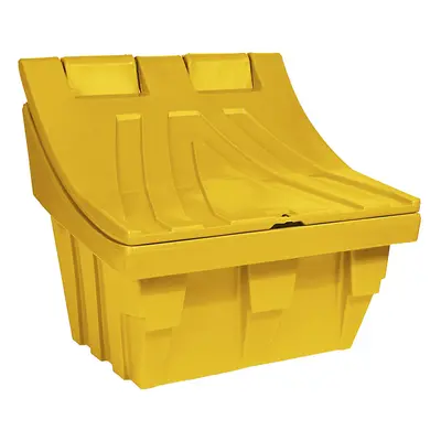 Recipiente de polietileno universal y para graneles, capacidad aprox. 300 l, amarillo