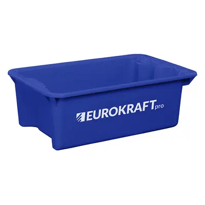 Eurokraft pro Recipiente apilable por giro de polipropileno apto para alimentos, capacidad 6 l, 