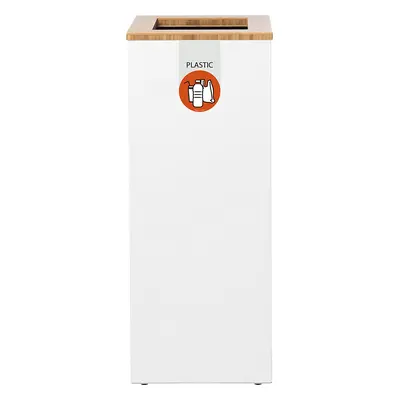 Recipiente para separar materiales Lune Paxa, 34 l, blanco/naranja