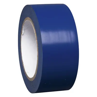 Cinta de vinilo monocolor para marcar suelos, anchura 50 mm, azul, UE 16 rollos