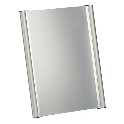 Rótulo para puertas, marco de perfiles de aluminio, H x A x P 297 x 210 x 8 mm, UE 5 unid.