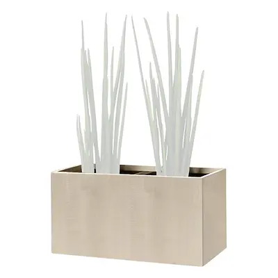 Recipiente para plantas, a la altura de las rodillas, para 2 plantas, decoración de arce