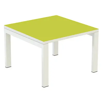 Paperflow Mesa auxiliar easyDesk®, H x A x P 400 x 600 x 600 mm, verde