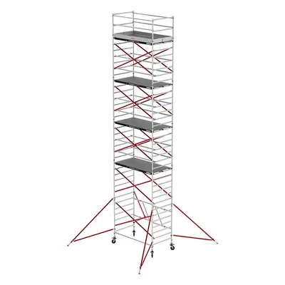 Altrex Andamio rodante RS TOWER 55, plataforma Fiber-Deck®, longitud 1,85 m, altura de trabajo 1