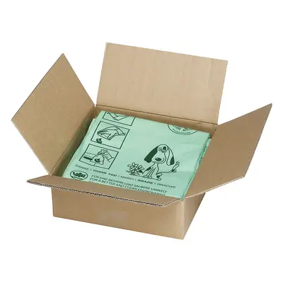 VAR Bolsa compostable para excrementos de perro, según EN 13432, UE 600 unid., verde