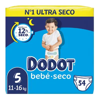 Dodot bebé seco value pack talla 5 - 54 uds.