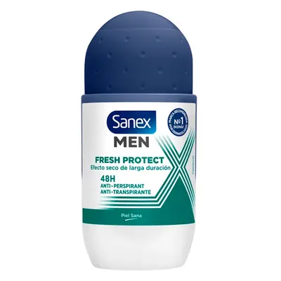 Desodorante roll-on para hombre sanex men dermo sensitive 24h antitranspirante 50ml