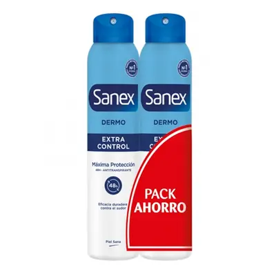 Desodorante spray sanex ph balance dermo extra control 48h 2x200ml