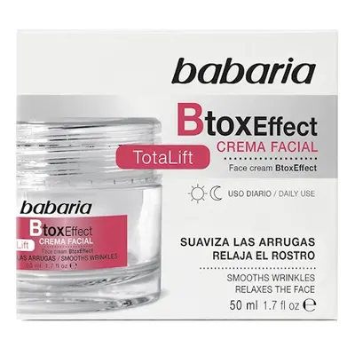 Crema facial btoxeffect babaria 50 ml