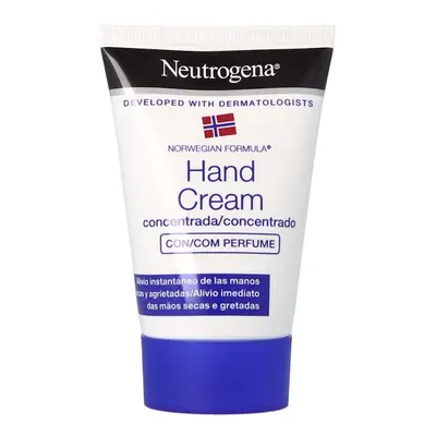 Neutrogena crema de manos concentrada con perfume, alivio inmediato para manos secas, 50ml