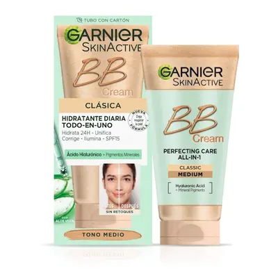 Crema BB GARNIER hidratante tono medio 50 ml