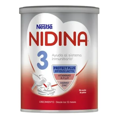 Leche infantil nidina 3 bote 800 gr