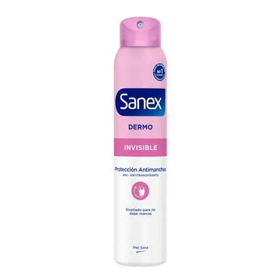 Desodorante spray sanex ph balance dermo invisible protección 24h 200ml